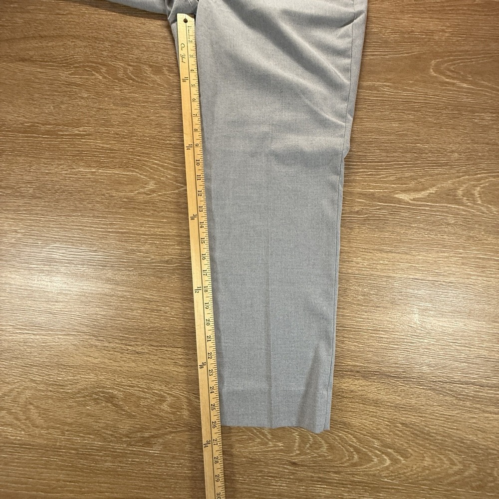 Banana Republic Women's 12 Curvy Avery Gray Ankle Dress Pants Stretch Business - Picture 7 of 8